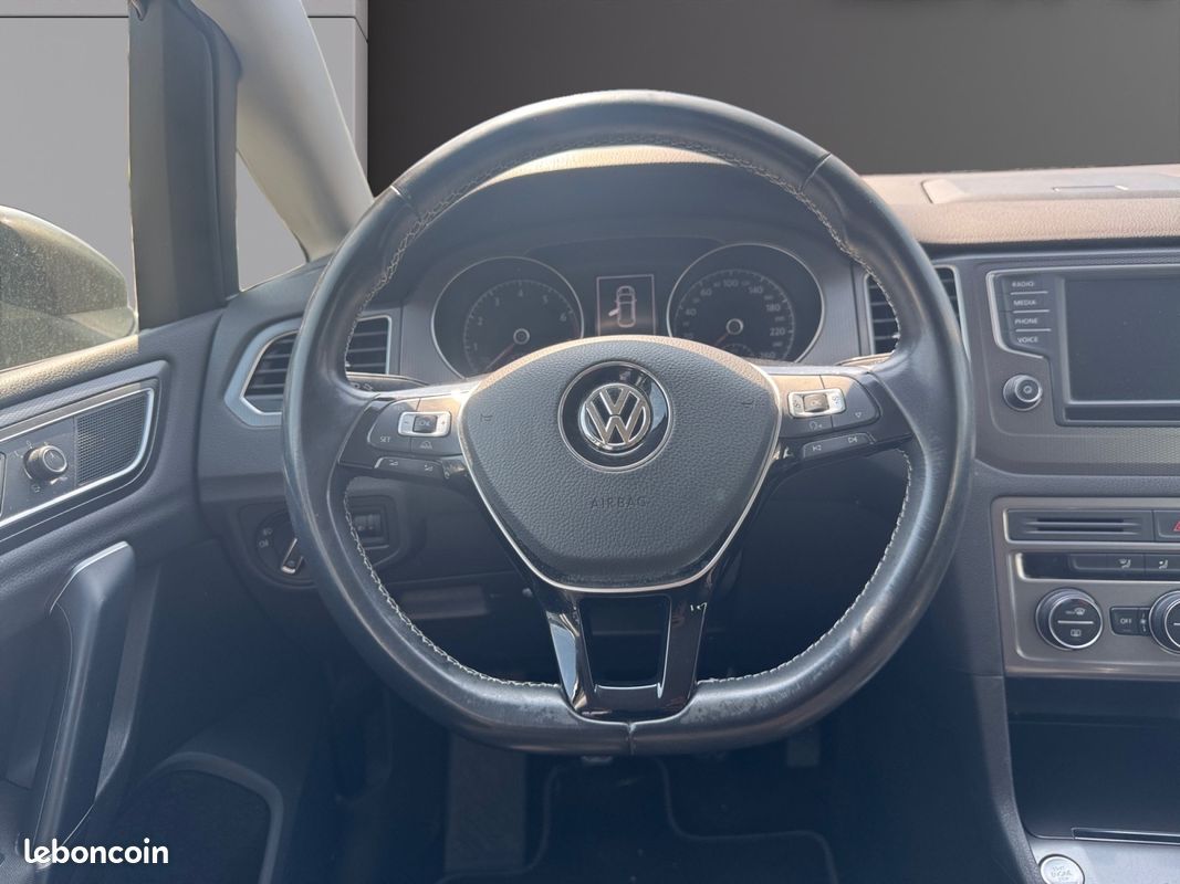 VOLKSWAGEN GOLF SPORTSVAN VII 1.4 TSI 150 LOUNGE Caméra de Recul Climatisation Garantie 12 mois (image 13)