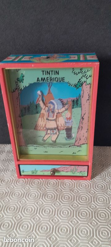 Génération Tintin - Lot De 2 Boîtes à Musique TROUSSELIER - Occasion