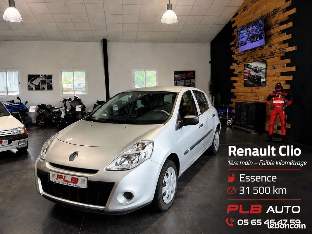Renault CLIO III 1.2 16V 75CH 5P 30 800 KM 1 ERE MAIN PLB AUTO (image 1)
