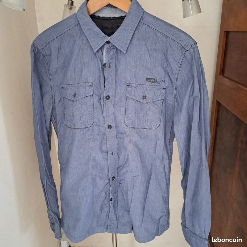Chemise manches longues blanc Bonobo | La Redoute