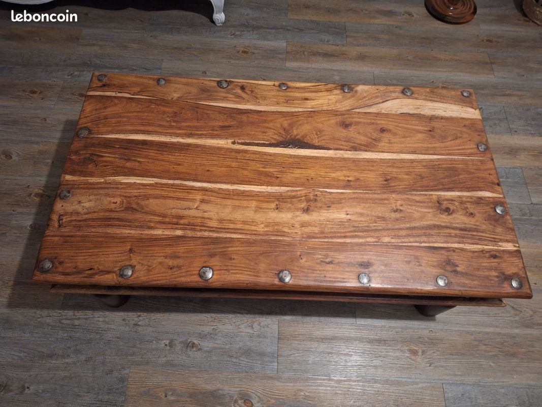 Table basse en bois massif (image 11)