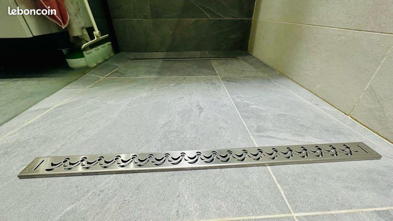 Grille de caniveau inox brossé WIRQUIN Neuve Envoi GRATUIT (image 5)