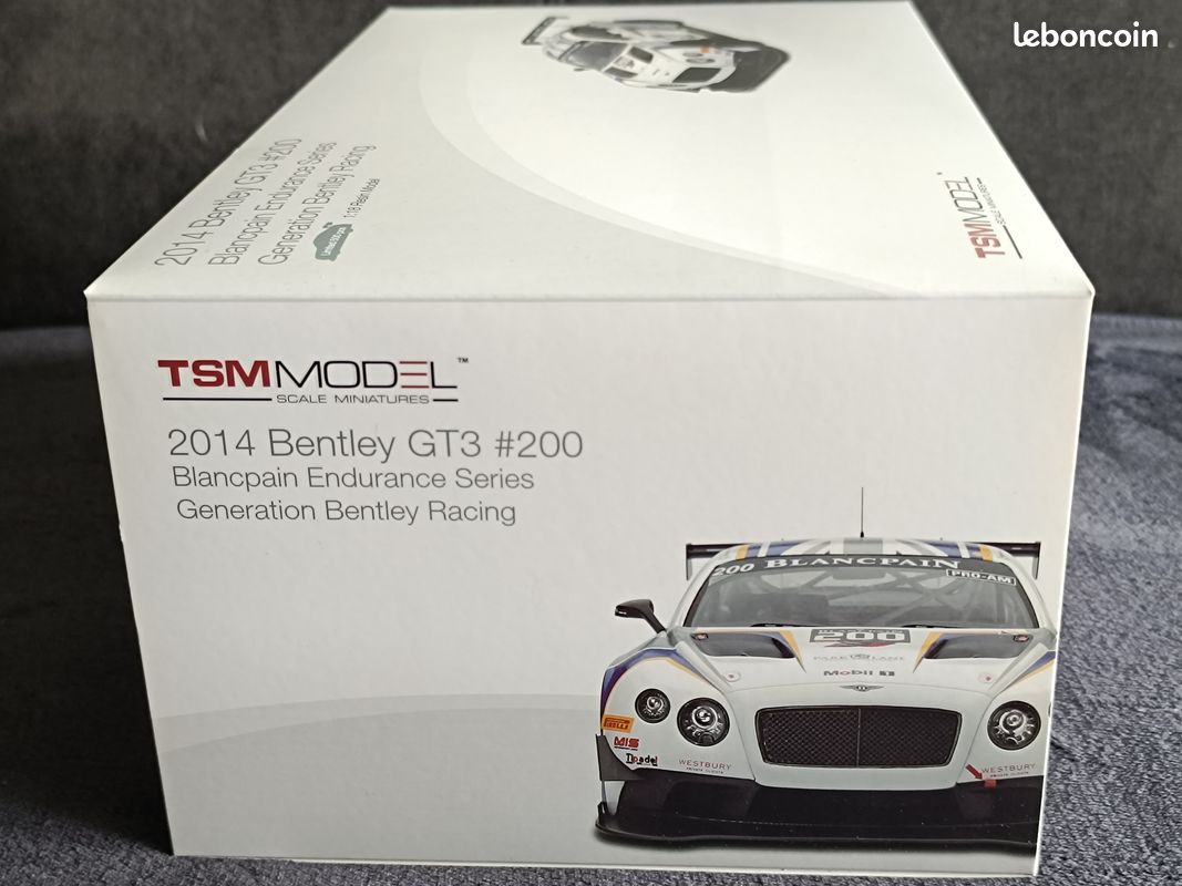 Bentley Continental GT (Blanco) 2008 1:18 Minichamps En OVP Bentley Continental GT (Blanco) 2008 1:18 Minichamps En OVP