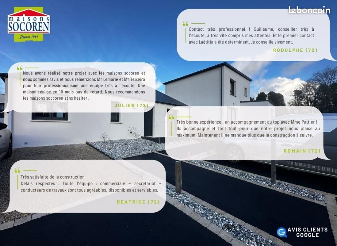 Terrain 548 m² La Ferte Bernard · à La Ferté-Bernard · 36 130 €