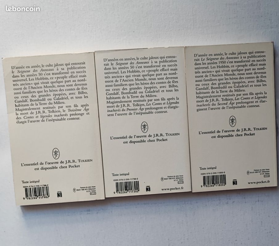 📚 Tolkien – Coffret collector VO 2013 neuf scellé + Contes & Légendes inachevées (FR, comme neufs) (image 5)