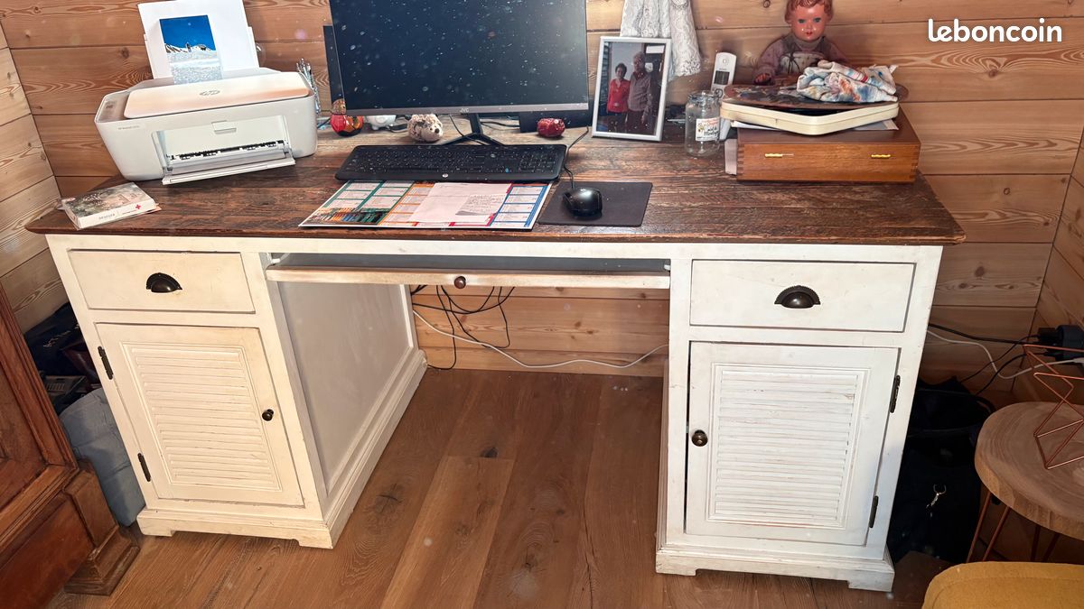 Vent bureau bois massif (image 2)