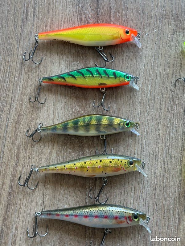 Lot de 4 leurres durs Rapala NEUF - Sport & Plein air