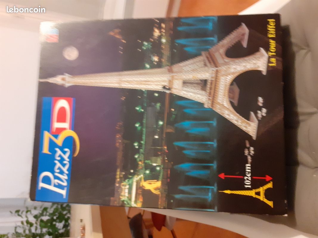 Puzzle 3 D tour Eiffel Etampes 91 (image 1)