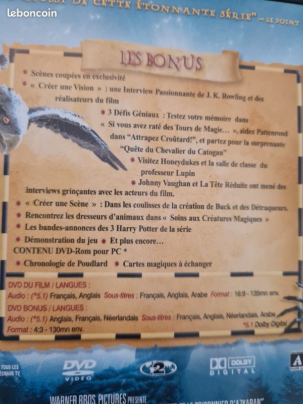 Harry Potter et le Prisonnier d'Azkaban collector (image 5)