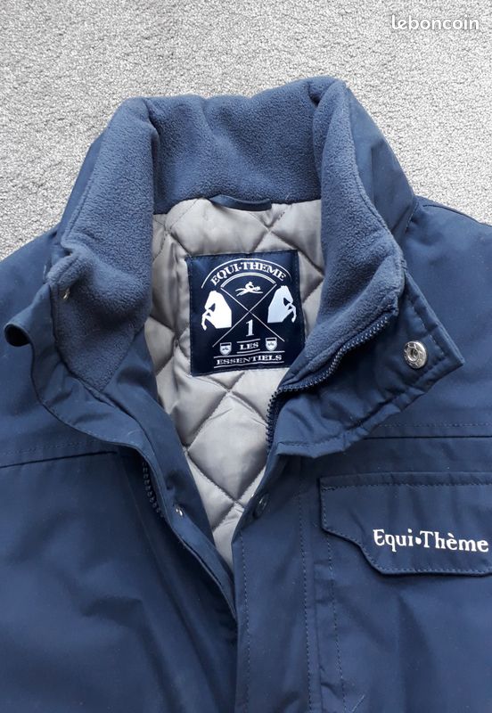 Veste Matelassée Eqode By Equiline - Bleu Marine - Taille XXL - Neuf Sous Emballage