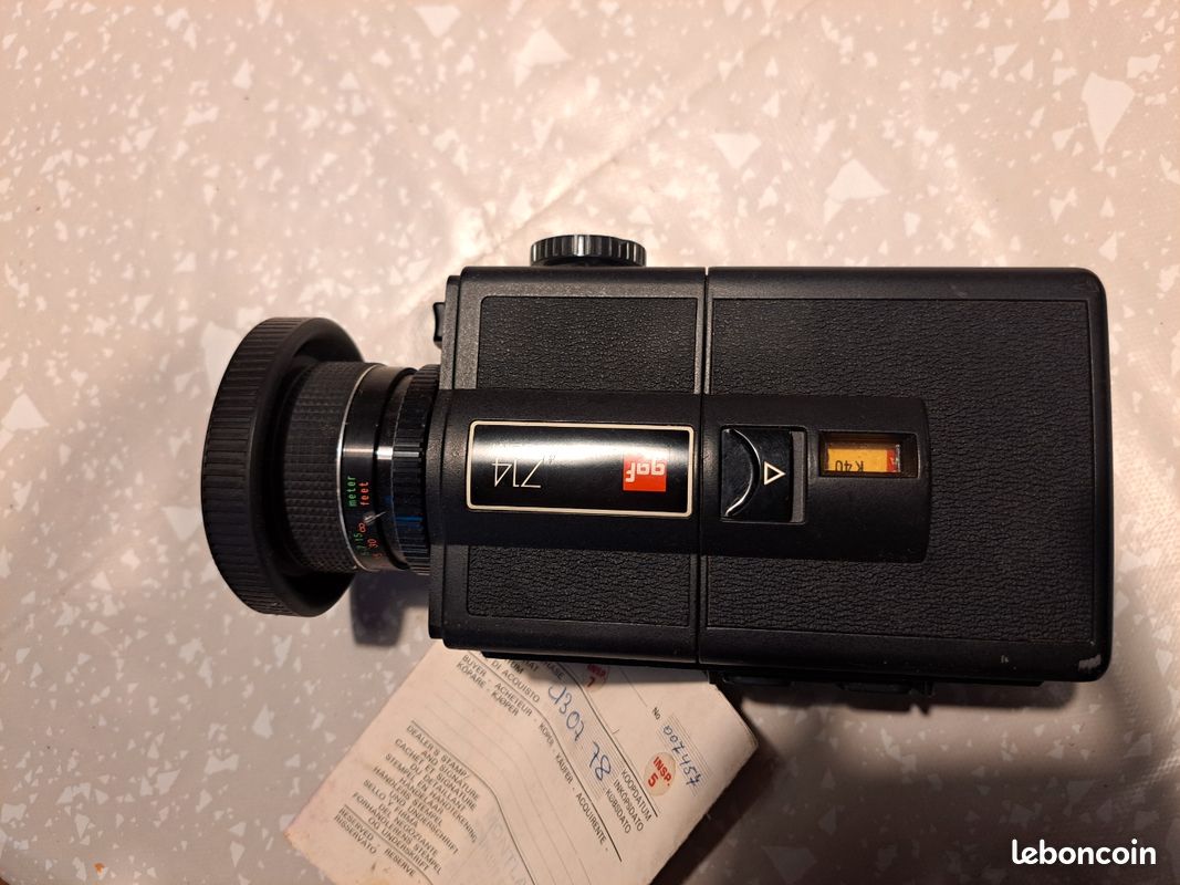Caméra Kohka 714 Super 8 – Fonctionnelle – Très Bon état – Pour Collectionneur