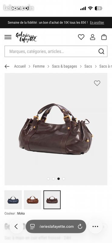 Recherche Gérard darel marron (image 3)