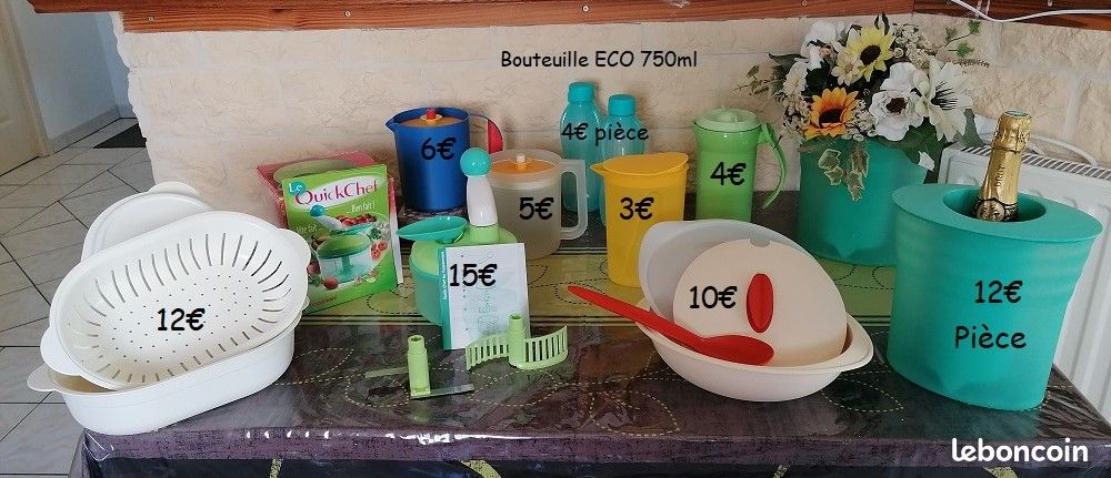 Différents Tupperware d'Occasion 1 (image 1)