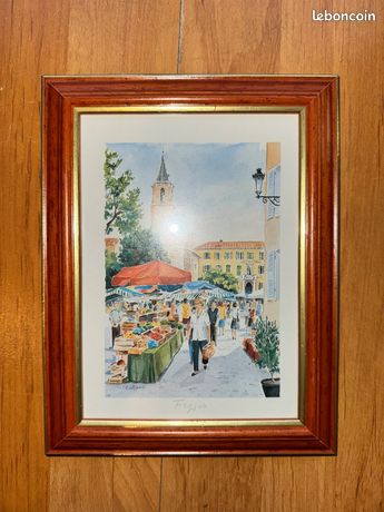 Tableau - k - 50x70cm - Toile d'art mural - Vintage - Décoration murale