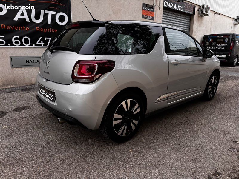 CITROEN DS3 1.6 VTi 120 SO CHIC A 1er main 80000km AUTOMATIQUE (image 2)