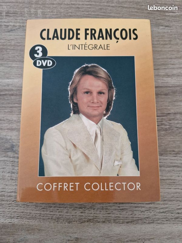Coffret 3 DVD Claude François Collector (image 1)