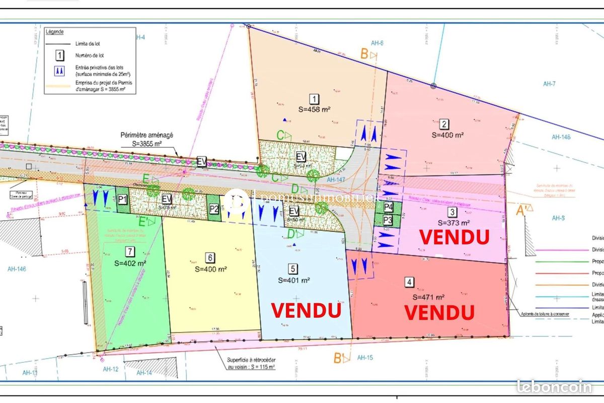 Terrain 458 m² · à Châteauneuf-de-Gadagne · 458 m² · 149 000 €