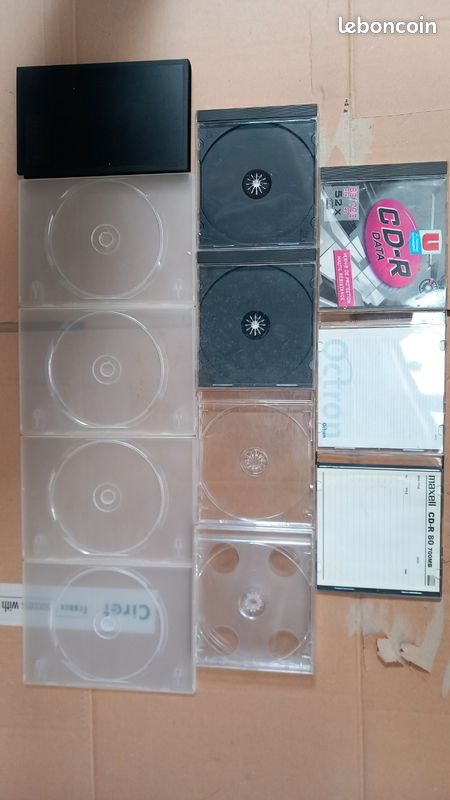 Pochette cd et dvd vide (image 1)