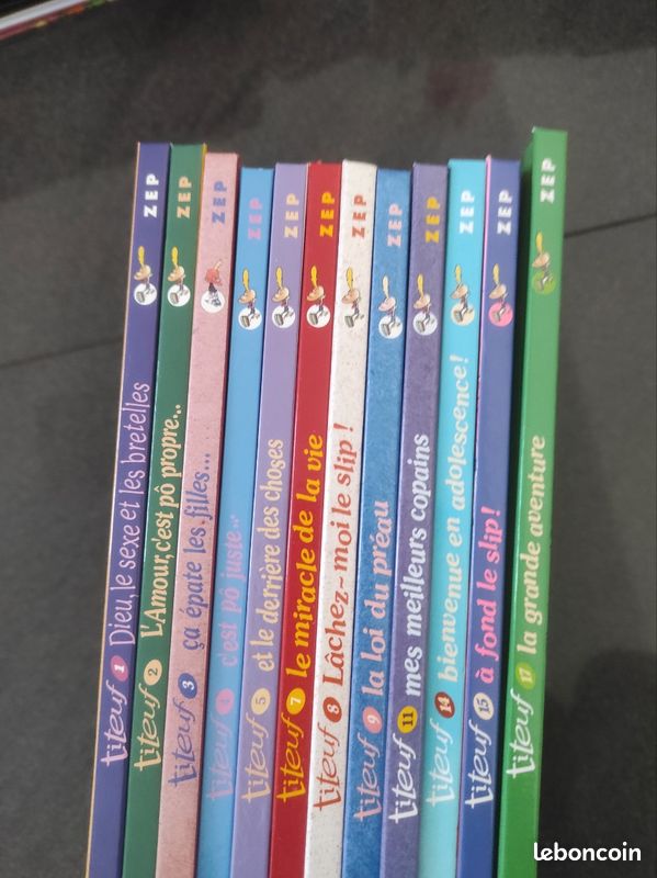 Lot de BD Titeuf (image 1)