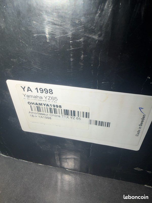 Kit suspensions OHLINS Yamaha 65 yz (image 3)