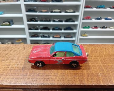Voiture Majorette Ford Capri Avec Remorque Chevaux – Made In France, édition 1985, Occasion Comme Neuve