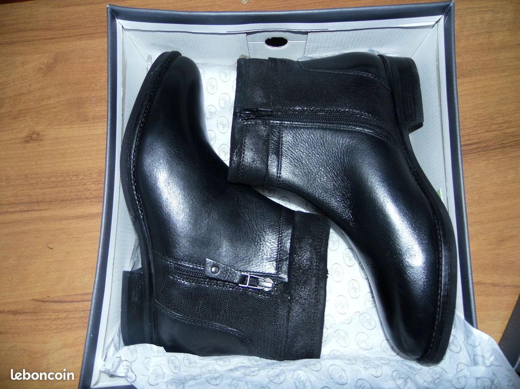 Bottines cuir Femme Pointure 38 (image 2)
