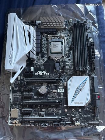 Z170 Pro I5 6600k Motherboard Kit Carte Mère ASUS Z170 PRO I5
