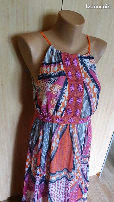 Longue robe été à motifs (image 2)