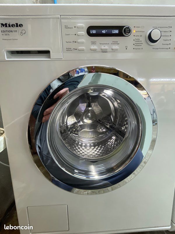 Lave linge vapeur Miele 8KG (image 1)