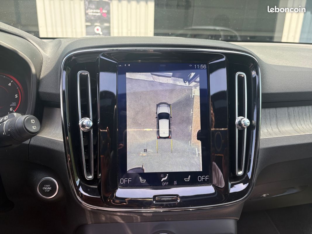 VOLVO XC40 D4 190 AWD INSCRIPTION LUXE GEARTRONIC 190Ch Garantie 12 mois (image 12)