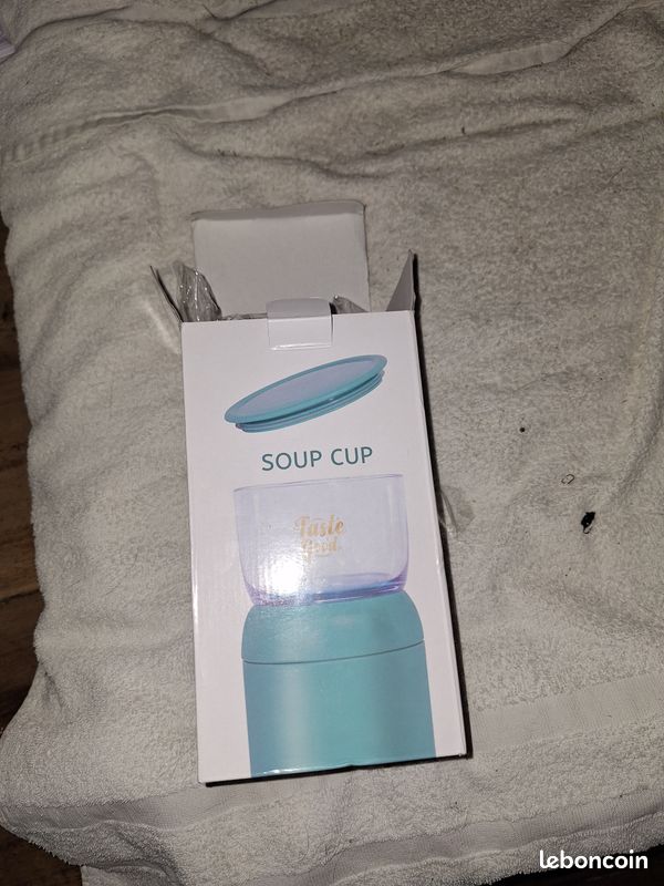 Soup cup Double Sealed ( récipient thermique , garde au chaud au froid ) (image 3)
