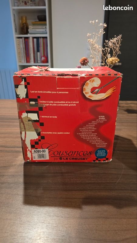 Service à fondue Sea Salt en fonte émaillée - le Creuset