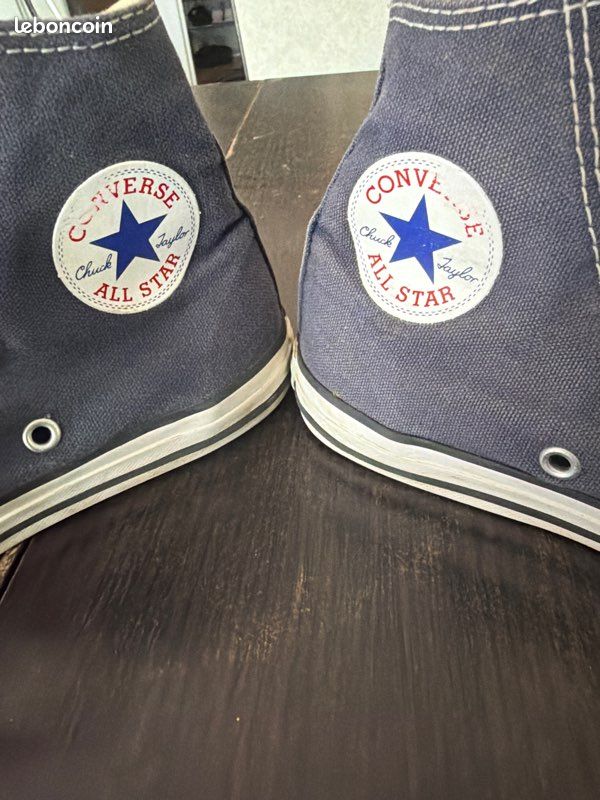 Converse bleu jeans (image 1)