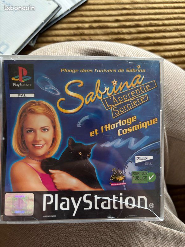 Notice Jeu PS1 Sabrina L'apprentie Sorcière Et L'Horloge Cosmique – Très Bon état, PAL, France