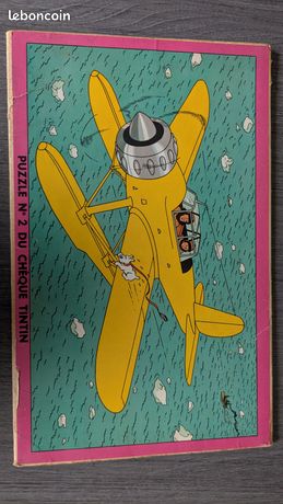Puzzle Tintin N°2 – EO 1955 – Complet – Rare – édition Casterman Belgique
