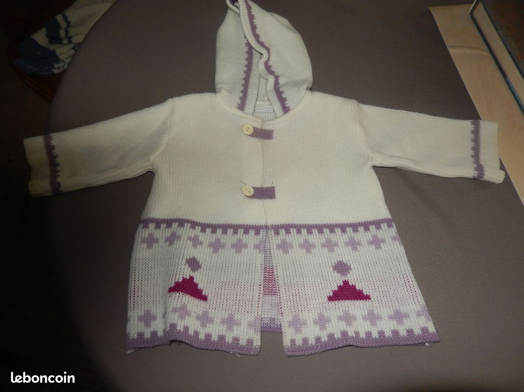 Veste clayeux 6 mois (image 1)