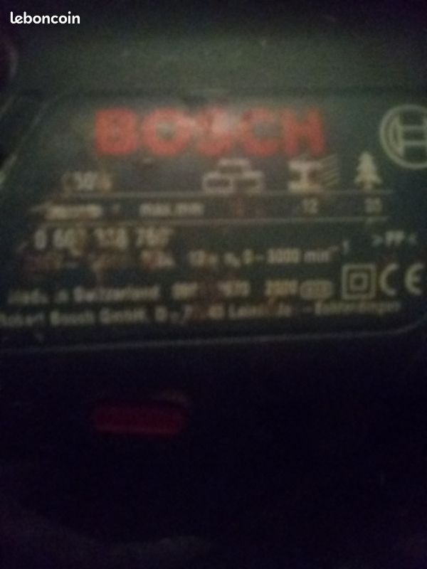 Perceuse bosh C50W en bonne état (image 2)