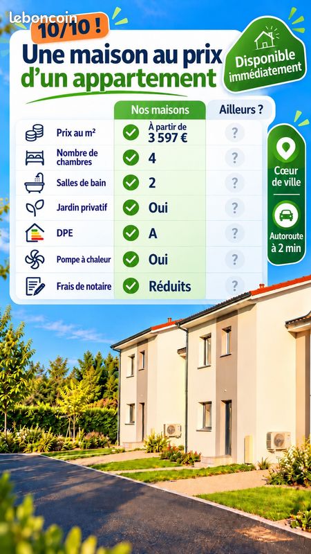 Maison 5 pièces 97 m² · à Froges · 97 m² · 348 999 €