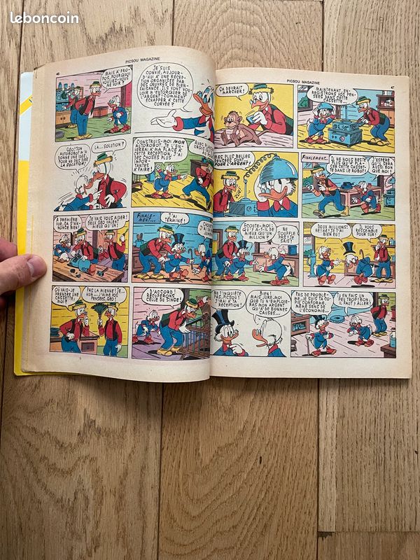 BD Picsou Magazine 170 - Scoop à la une - avril 1986 Bande dessinée (image 7)