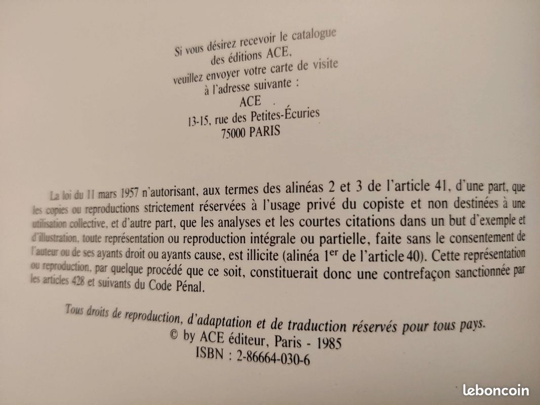 Livre. Le piéton de Nice. Collection. Édition 1985. Excellent état (image 2)
