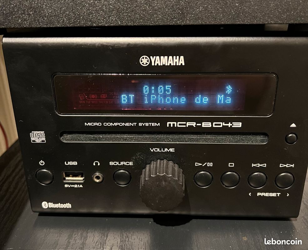 Enceinte Yamaha Bluetooth avec 2 baffles (image 2)