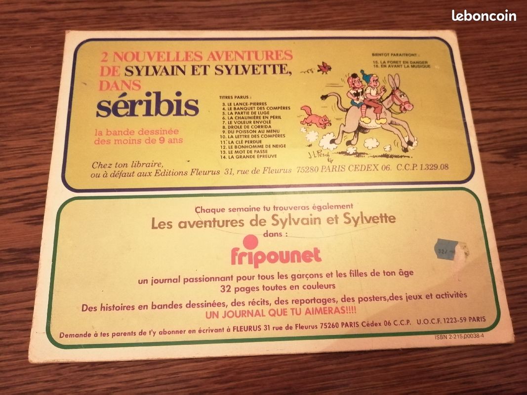 Livre Sylvain et Sylvette 70 (image 2)