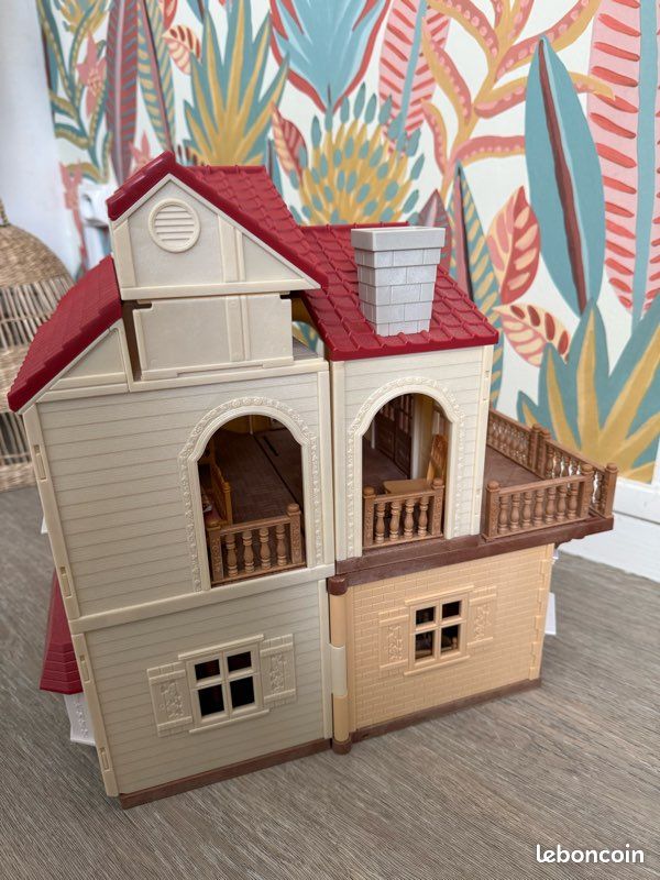 Maison sylvanian avec voiture et accessoires (image 6)