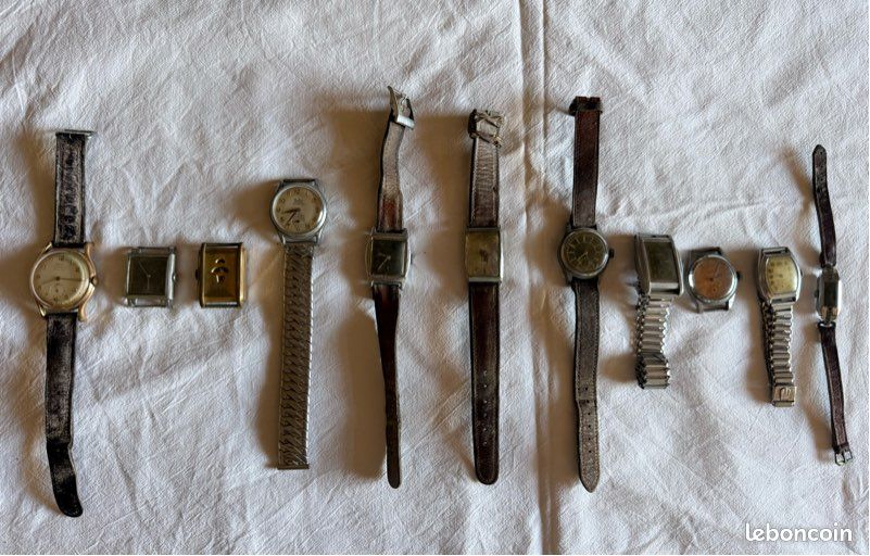 Lot montres anciennes, goussets, Art Déco (image 2)