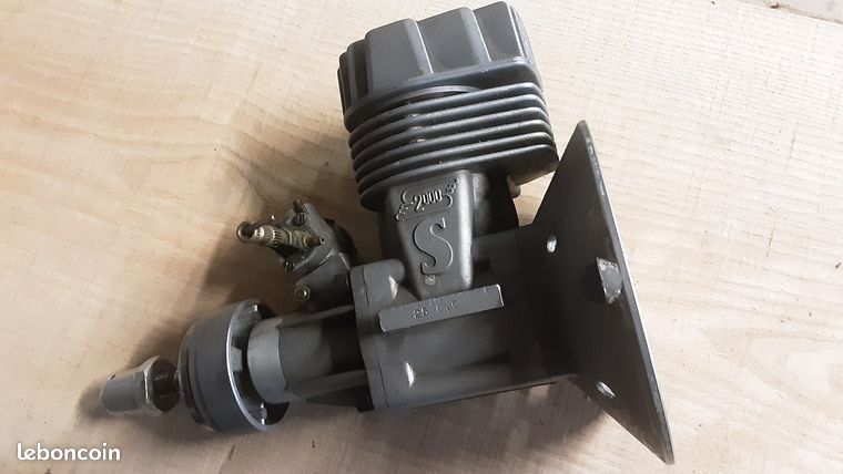 Moteur Thermique Vintage Super Tigre G 34 H Pour Avion RC - Nitro