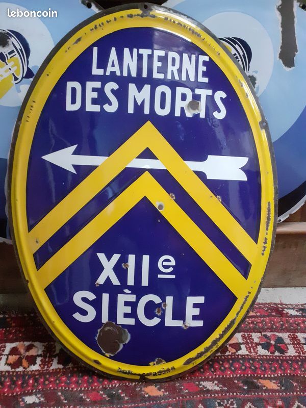 Plaque émaillée Métal - Citation "Tout Homme Qui Dirige" - Déco