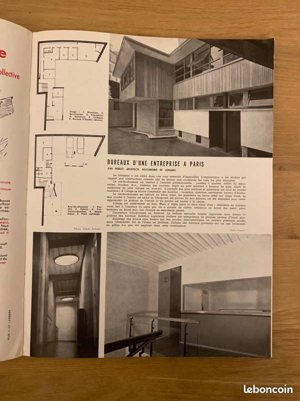 1958 - AA - no 76 - Architecture d’Aujourdhui ( constructions sportives..) (image 5)