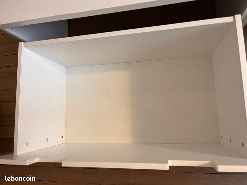 Lot de 2 tiroirs rangement Smastad IKEA blanc (image 6)