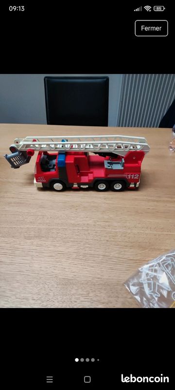 Camion pompier playmobil (image 1)