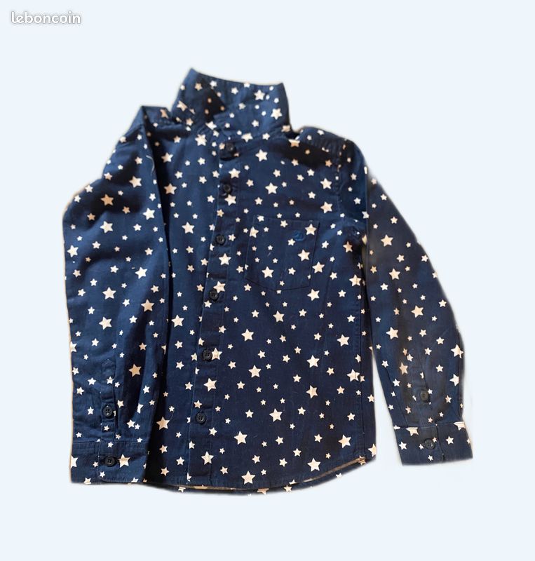 Vends chemise enfant petit bateau 8 ans (image 1)